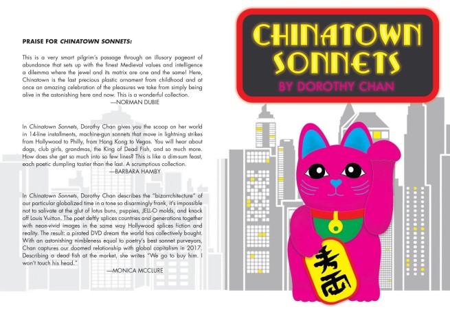 Chinatown Sonnets Front and Back Cover